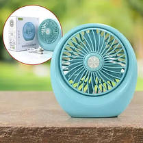 Вентилятор портативний настільний DianDi Mini fan USB, фото 3