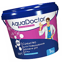 Средство для повышения уровня ph в гранулах Aquadoctor PH Plus 1 кг. Повышение кислотно-щелочного баланса воды