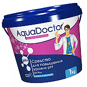 Засіб для підвищення рівня ph у гранулах Aquadoctor PH Plus 1 кг. Підвищення кислотно-лужного балансу води