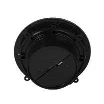 Вентилятор круглий тонкий MMotors MMP 06 чорний панель скло матовий 90 м3/год, фото 3
