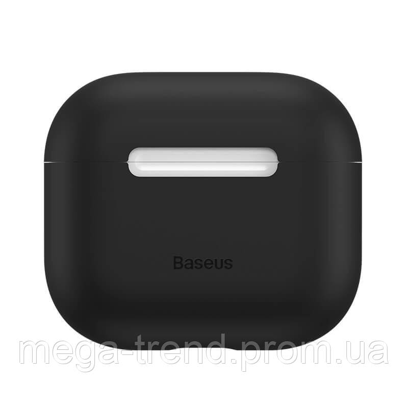 Чохол для AirPods 3 BASEUS Super Thin Silica Gel Case For Pods (2021) (WIAPPOD-CBZ02) - фото 2 - id-p1878953838