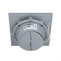 Вентилятор MMotors JSC MMP 06 тонкий скляний глянсовий 90 м3/год темно-сірий з краплями, фото 4