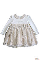 Платье с кружевом для маленькой девочки (74 см.) MYMIO baby