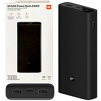 Мощный повербанк 50W Xiaomi 20000mAh Power Bank (BHR5080CN) Black Оригинал!