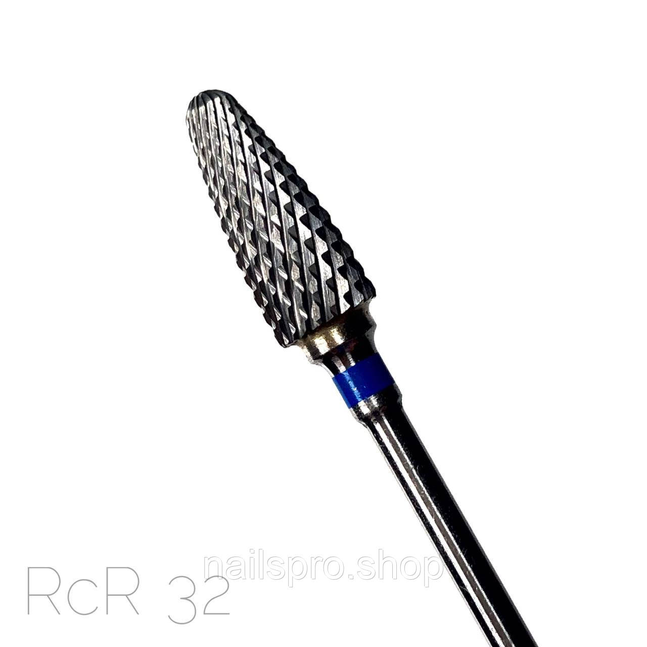 Фреза кукурудза металева твердосплавна синя RcR 32, фото 1