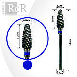 Фреза кукурудза металева твердосплавна синя RcR 32, фото 2