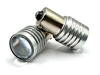 Лампа BA15s(P21W)A 12V LED 1xCREE white лінза