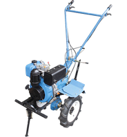 Мотоблок дизельний Калуга МДК-105Е (6 к. с., колеса 10")