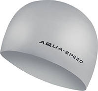 Шапка для плавания Aqua Speed 3D CAP 5755 серебристый Уни OSFM KU-22