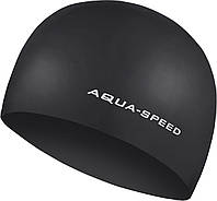 Шапка для плавання Aqua Speed 3D CAP 5754 чорний Уні OSFM KU-22