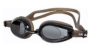 Очки для плавания Aqua Speed AVANTI 007-23 черный, коричневый Уни OSFM KU-22