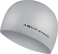 Шапка для плавания Aqua Speed 3D CAP 5755 серебристый Уни OSFM DR-11