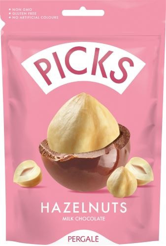 Драже Pergale Picks Фундук у молочному шоколаді 90g, фото 1