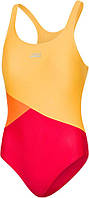 Купальник для девочек Aqua Speed POLA 8612 желтый, красный, оранжевый дит 140см KU-22