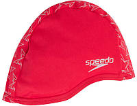 Шапка для плавания Speedo BOOMSTAR END+CAP AU красный, белый Уни OSFM KU-22