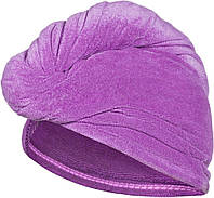 Полотенце для волос Aqua Speed HEAD TOWEL 7340 фиолетовый Жен 25х65см KU-22
