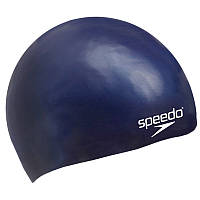 Шапка для плавания Speedo MOULDED SILIC CAP JU темно-синий ребенок OSFM KU-22