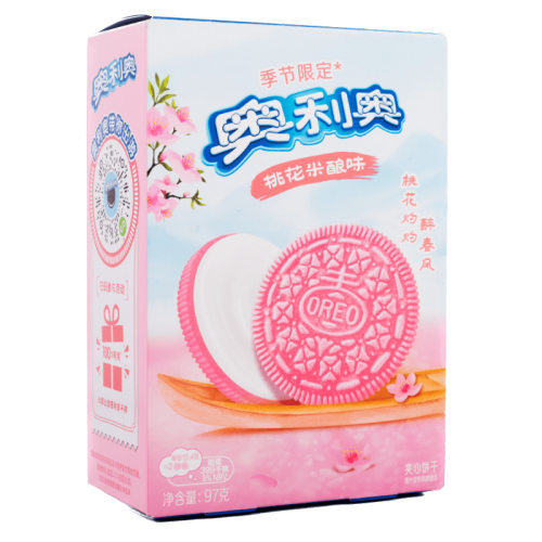 Печиво Oreo Peach Blossom Rice Wine 97g, фото 1