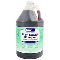 Шампунь концентрат для ухода за шерстью собак и котов Davis Plum Natural Shampoo с протеинами шелка 3,8 л
