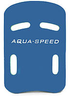 Доска для плавания Aqua Speed VERSO KICKBOARD 6308 синий Уни 41x28cм KU-22