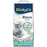 Наполнитель для кошачьего туалета Biokats Bianco Fresh бентонитовый, 10 кг