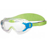 Очки для плавания Speedo SEA SQUAD MASK JU синий, зеленый ребенок OSFM DR-11