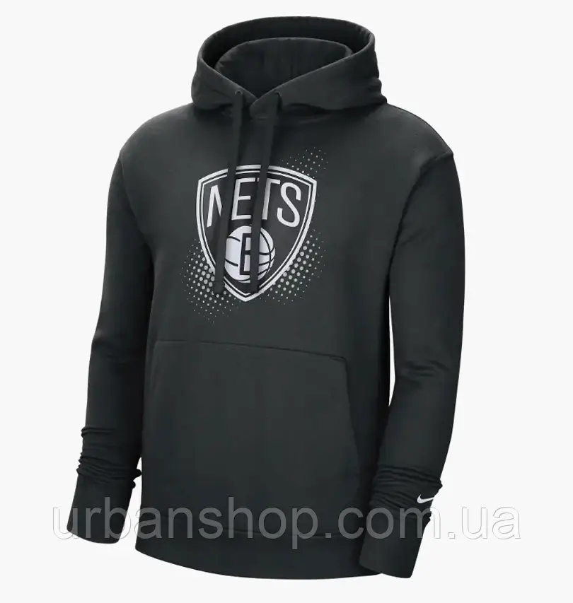Urbanshop com ua Худі чоловіче Nike Nba Brooklyn Nets Essential Hoodie Black Dh9289-010 РОЗМІРИ ЗАПИТУЙТЕ