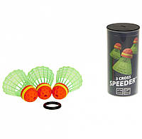 Набор воланов для скоростного бадминтона Speedminton Tube Crosspack Set KU-22