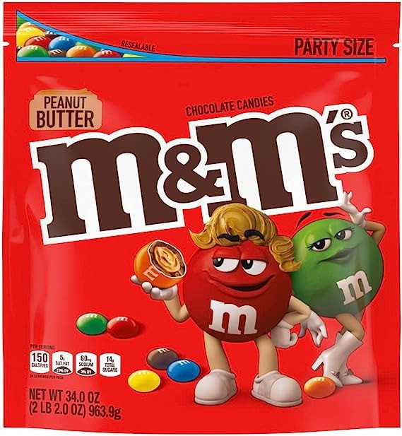 Драже M&m's Valentine Peanut Butter 963.9 g