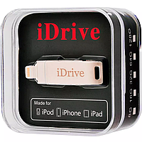 Флешка для ноутбука iDrive Metallic 256GB серая флеш накопитель для айфона