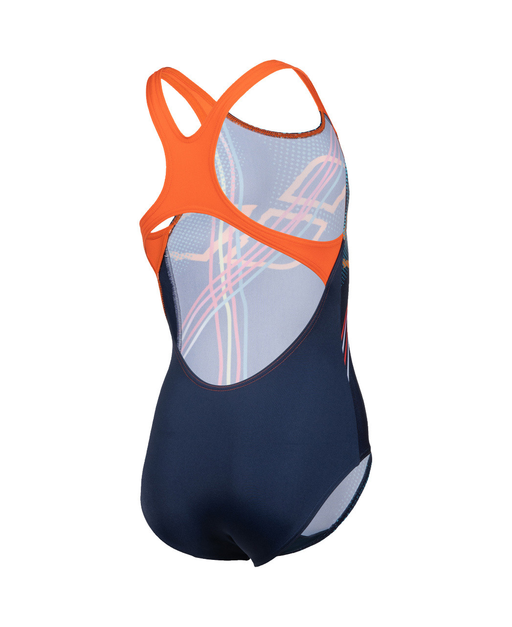 Купальник для девочек Arena SWIMSUIT SWIM PRO BACK синий, мультиколр ...