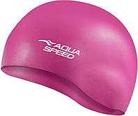 Шапка для плавания Aqua Speed MONO 6203 темно-розовый Уни OSFM GL-55