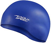 Шапка для плавания Aqua Speed MONO 6189 синий Уни OSFM GL-55