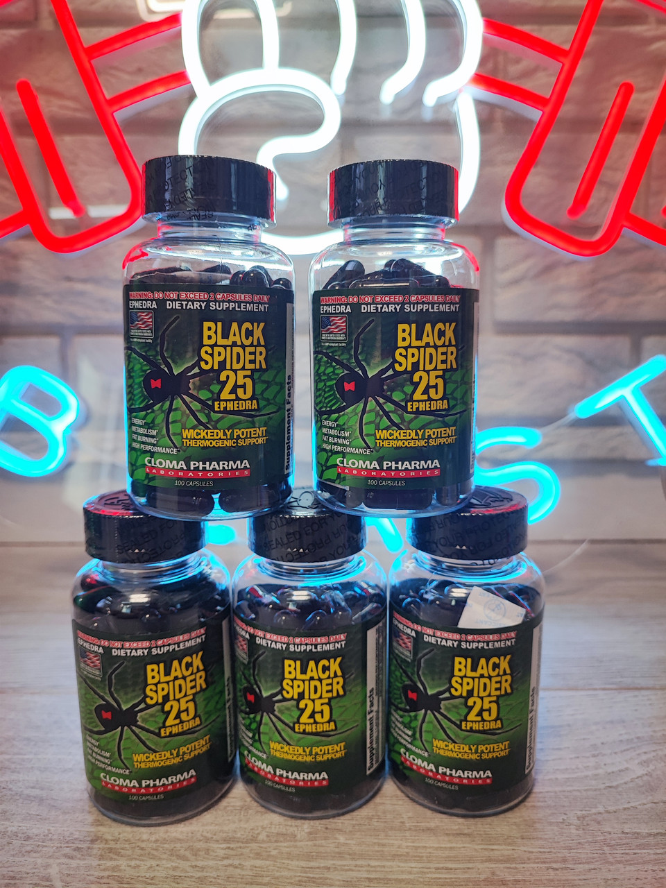 Жиросалювач Cloma Pharma Black Spider 100 caps, фото 1