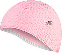 Шапка для плавания Aqua Speed BOMBASTIC TIC-TAC 5716 пастельно-розовый Жен OSFM GL-55