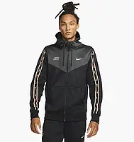 Urbanshop com ua Олімпійка чоловіча Nike M Nsw Repeat Sw Pk Fz Hoody Black Dx2025-010 РОЗМІРИ ЗАПИТУЙТЕ