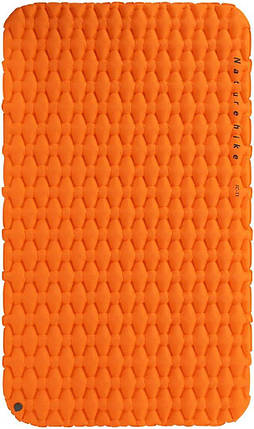 Килимок надувний двомісний Naturehike FC-11 NH19Z055-P (Orange), фото 1