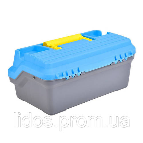 Купить Ящик для рыболовных снастей LEO 27878 Blue 32*19*14.5 см ...