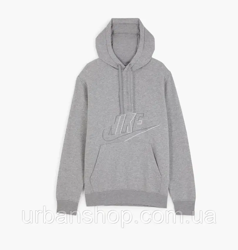 Urbanshop com ua Худі чоловіче Nike Sweatshirt Hooded Club+ Grey Dx0541-063 РОЗМІРИ ЗАПИТУЙТЕ, фото 1