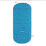 Матрац в коляску Бірюза, фото 2