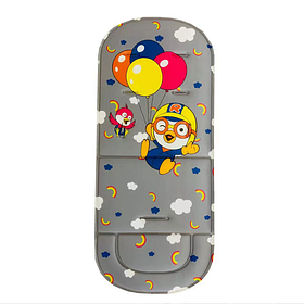 Матрацик - вкладка в коляску. Колір сірий. (80002)