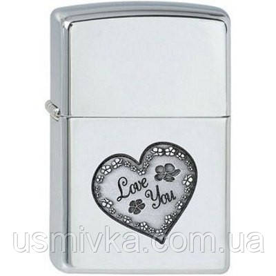 Zippo Love you 110069, Запальничка зиппо (люблю тебе), фото 1