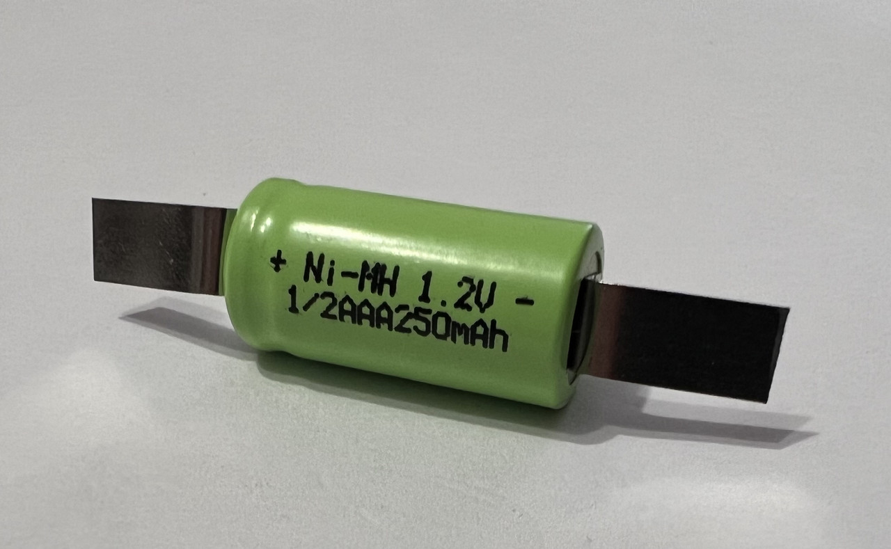 Аккумулятор Bossman 1/2 AAA 250mAh 1.2v U-tags