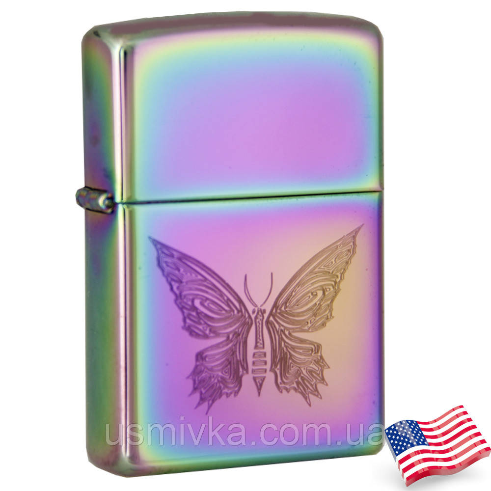 Запальничка Zippo 21027 Wings Of Destiny фіолетова 21027, фото 1