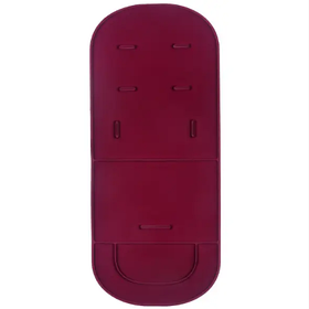 Матрацик - вкладка в коляску. Бордовий. (80031)