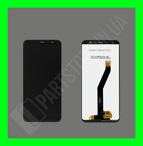 Дисплей Meizu M6T (M811H) із сенсором, чорний (оригінальні комплектуючі), фото 2