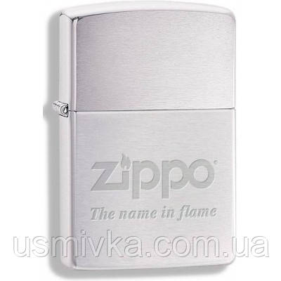 Запальничка бензинова Zippo 290609 ZIPPO THE NAME IN FLAME.