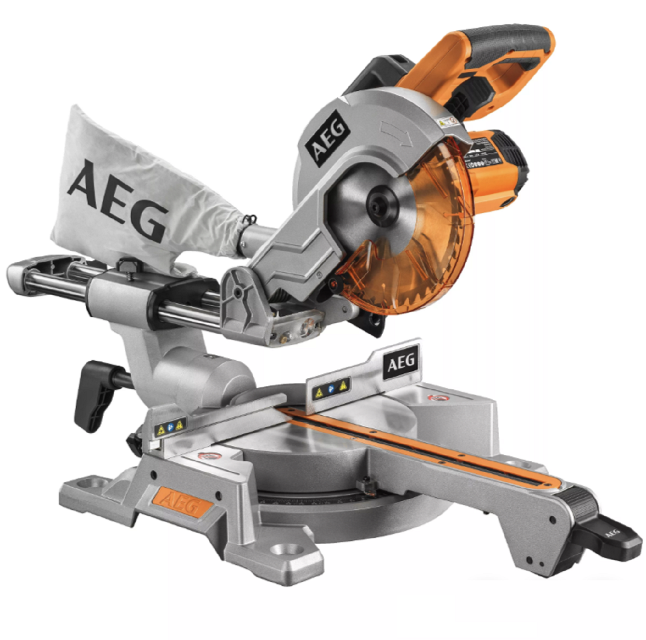Торцювальна пила AEG PS 216 L3 1400Вт, 5000об/хв, Ø круга 216мм, глибина різу 65мм, 16,2кг