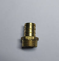 Штуцер 3/4н х 20мм латунний