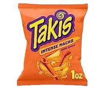 Чипсы Takis Intense Nacho Cheese Flavored Rolled Cheesy Tortilla Chips 28.4g